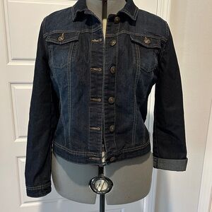 Baccini Dark Blue Denim Jacket